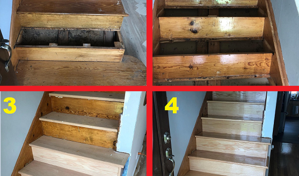 Long İsland Floor Sanding Steps Repair And Replacement Finishing